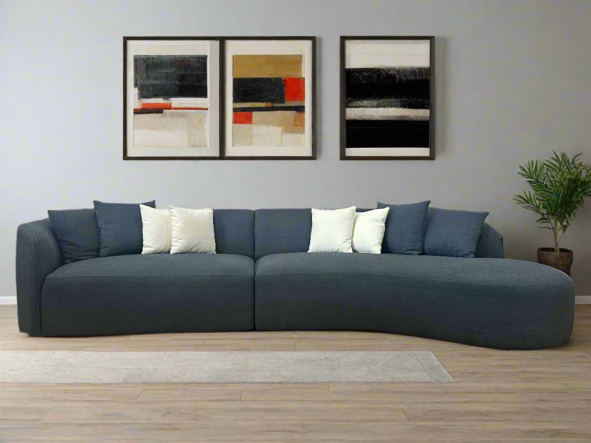 CHARLOTTE Three-Seater Sofa