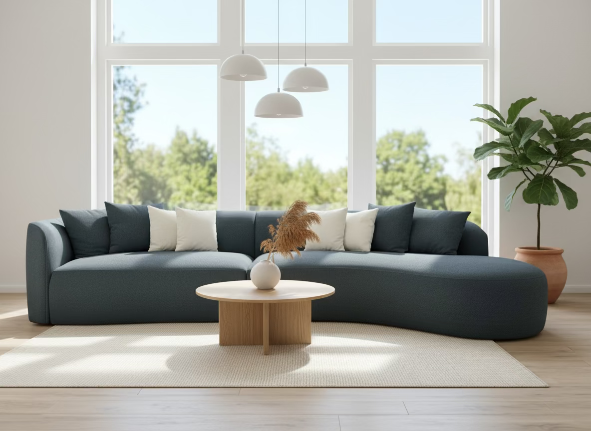 CHARLOTTE Three-Seater Sofa