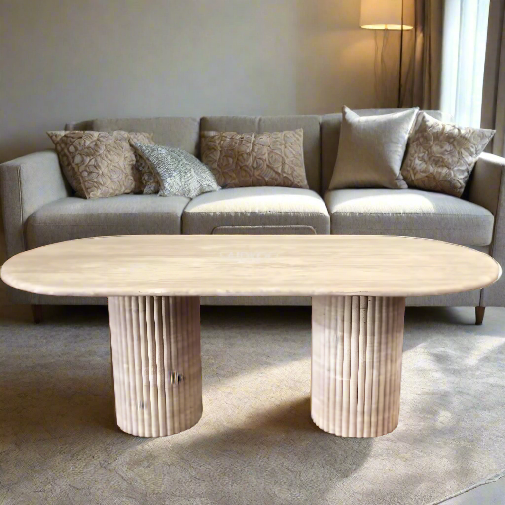 ZACATECAS Travertine Coffee Table