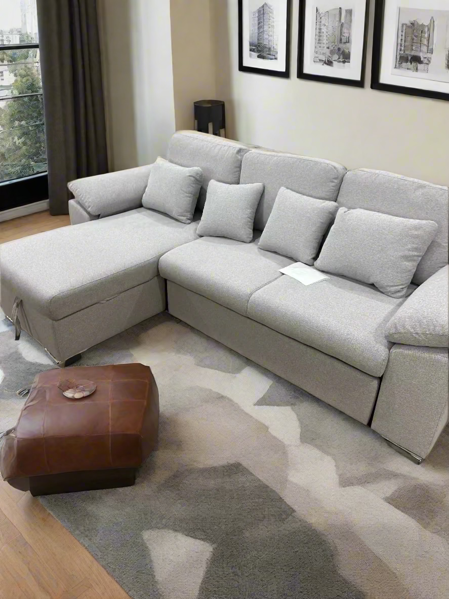 SERENE - Three - Seaters , Luxury Full-Out Sofa Bed with Storage
