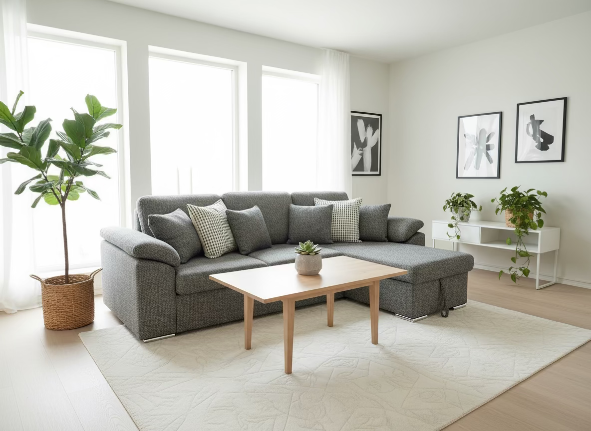 SERENE - Three - Seaters, Luxury Full-Out Sofa Bed with Storage