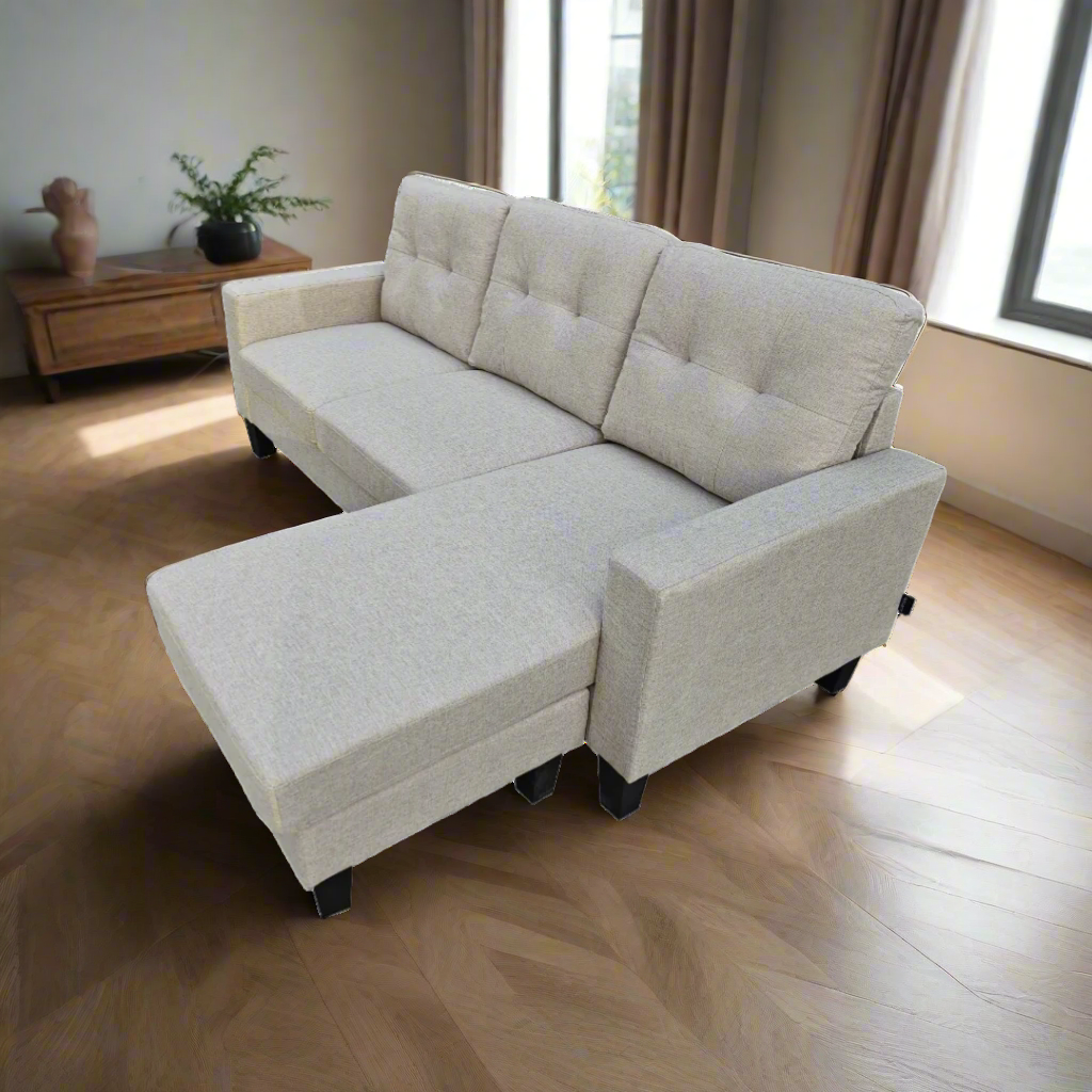 SUNSET Three-Seater Sofa w/ Reversible Chaise