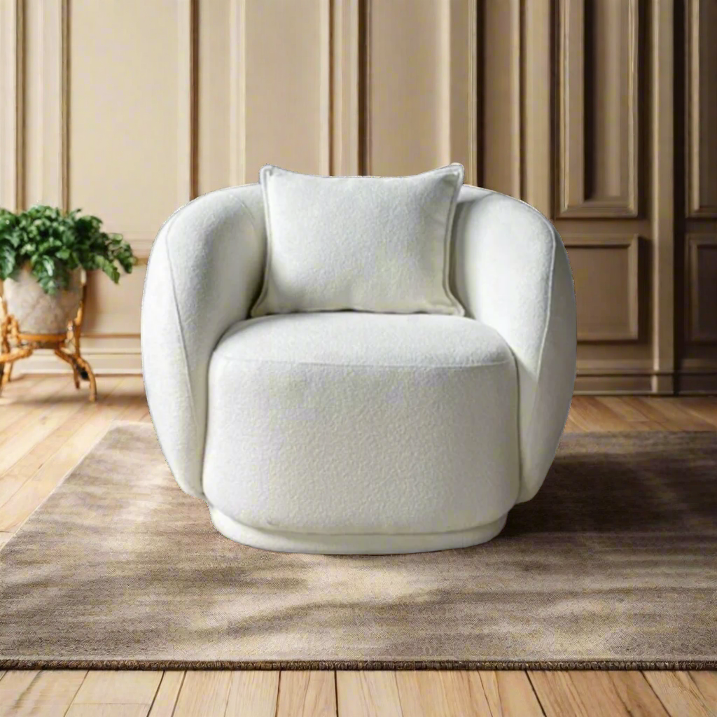 LAUREN Boucle Occasional Chair