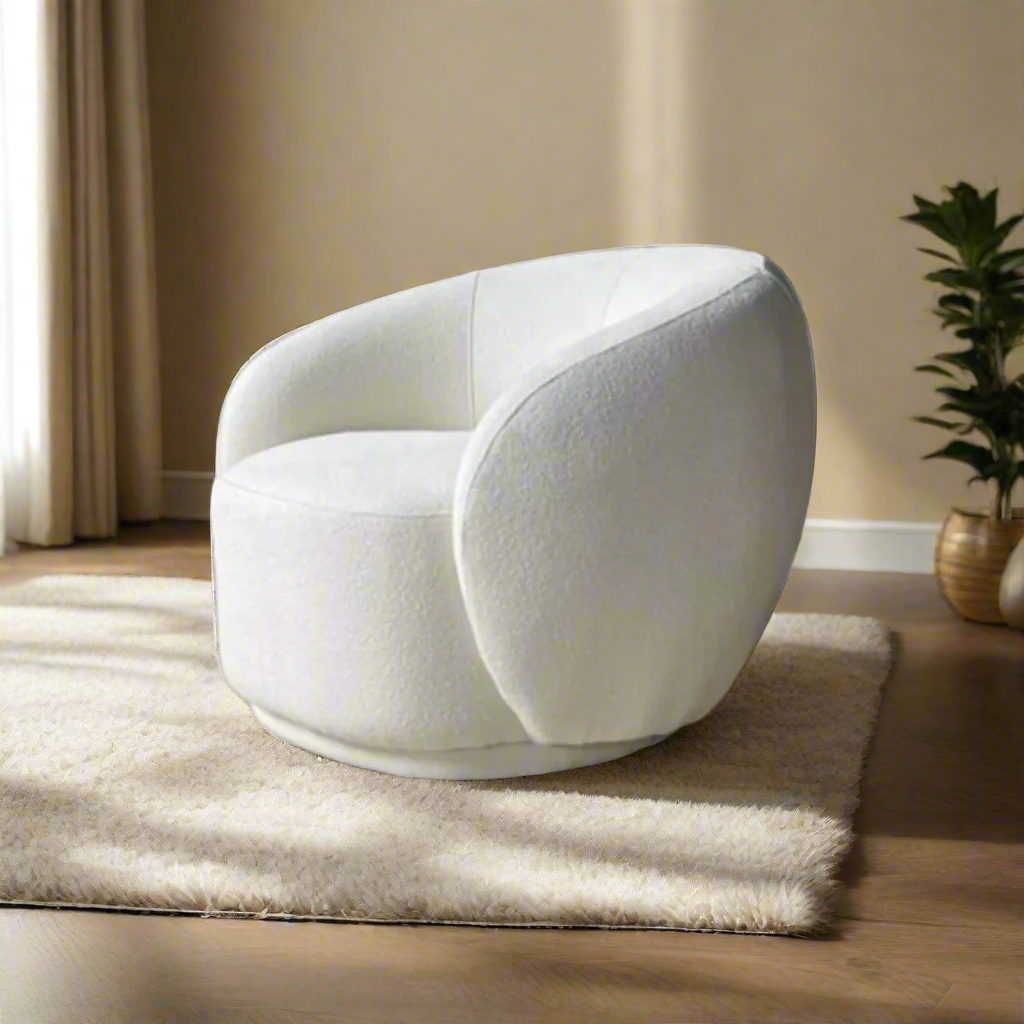 LAUREN Boucle Occasional Chair