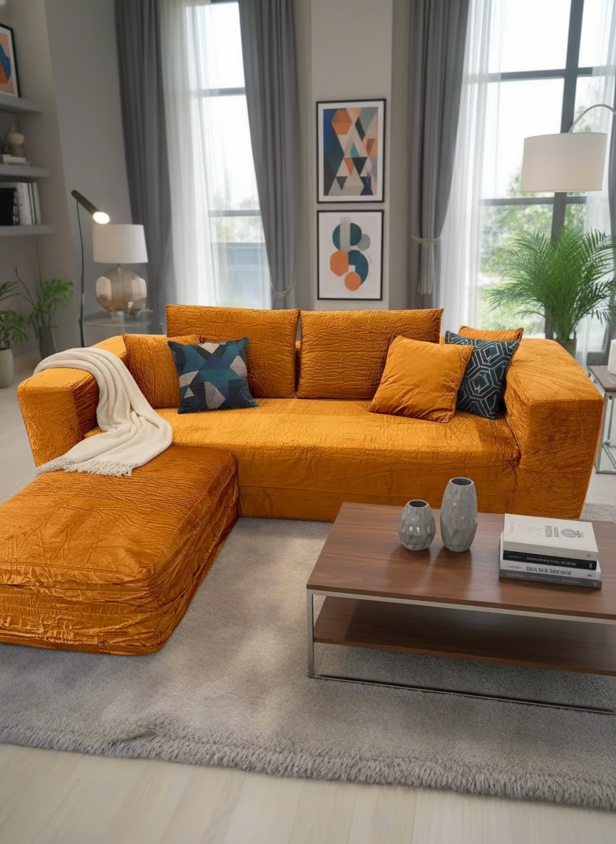 EAZY Three-Seater Sofa-in-a-Box