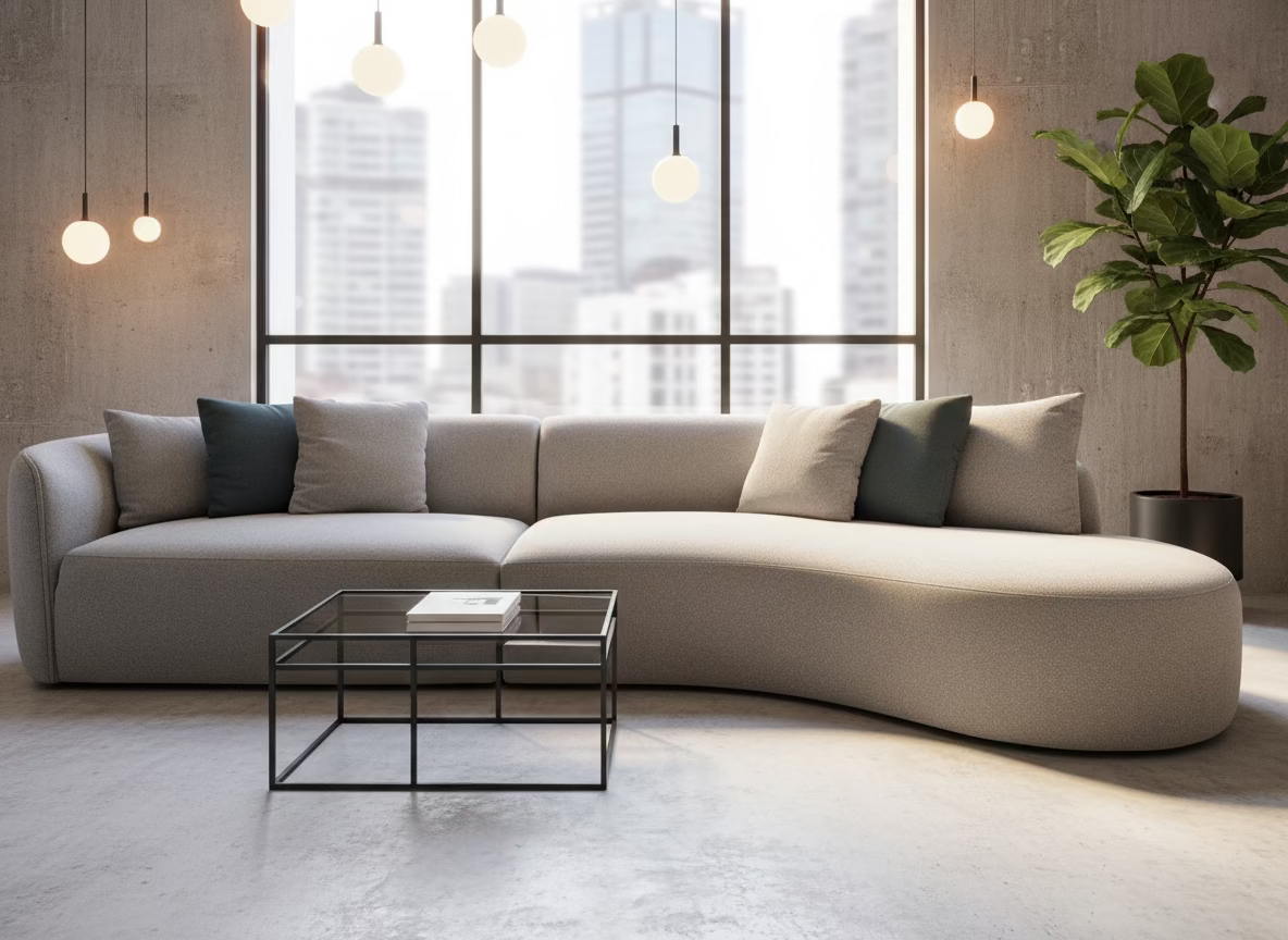 CHARLOTTE Three-Seater Sofa