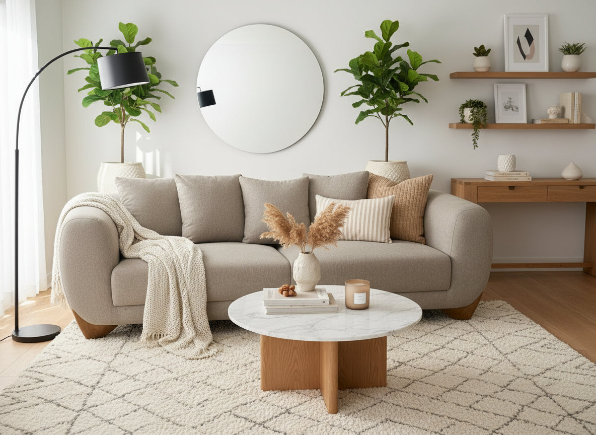 CAROLINA Three-Seater Sofa