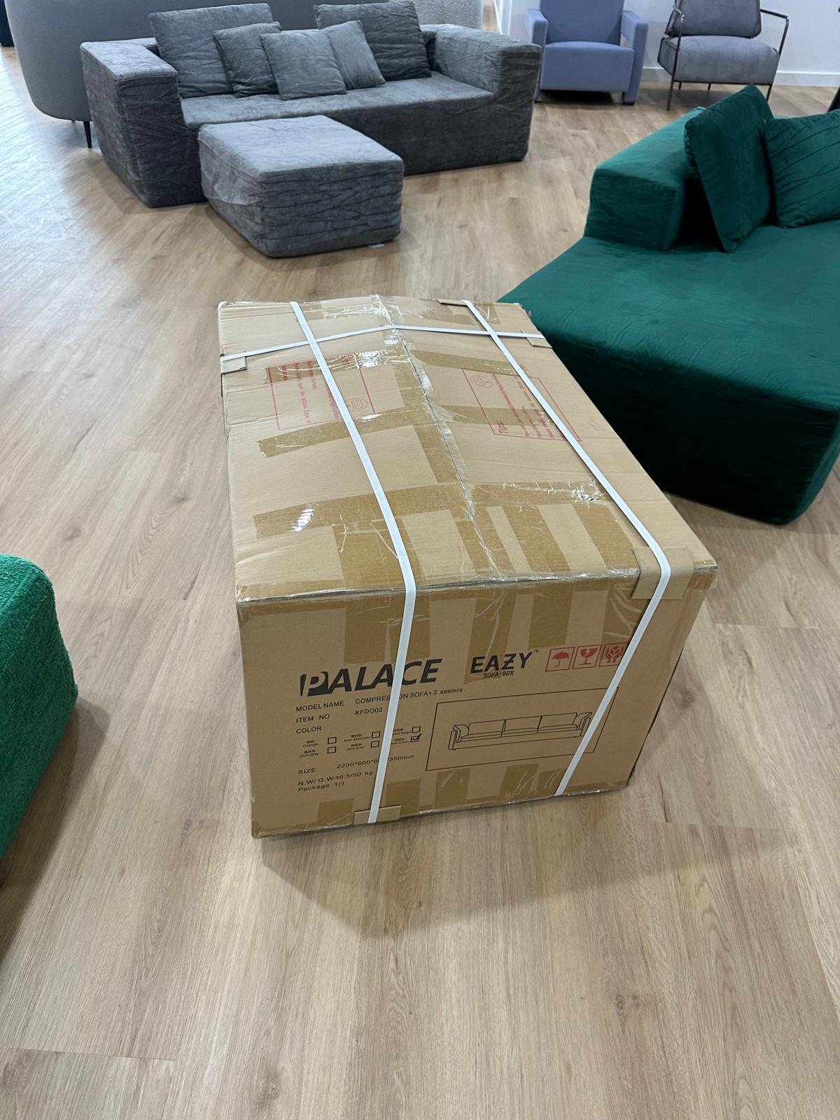 EAZY Three-Seater Sofa-in-a-Box